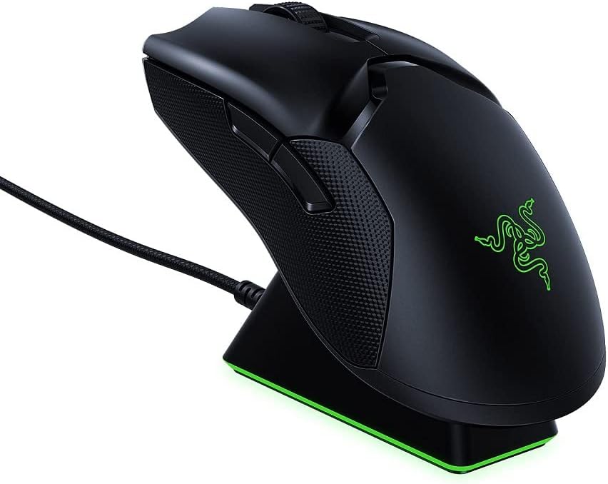 Razer Viper Ultimate with Charging Dock - Ambidextrous Esports Gaming Mouse Black