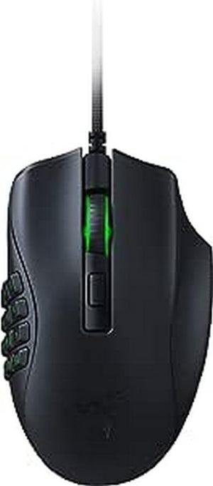 Razer Naga X - Ergonomic MMO Gaming Mouse with 16 Programmable Buttons