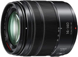 Panasonic Lumix G Vario 14-140mm Telephoto Zoom Lens with F3.5-5.6 II ASPH, Mirrorless Micro Four Thirds Mount and Power O.I.S. - H-FSA14140 (Upgraded USA Black)