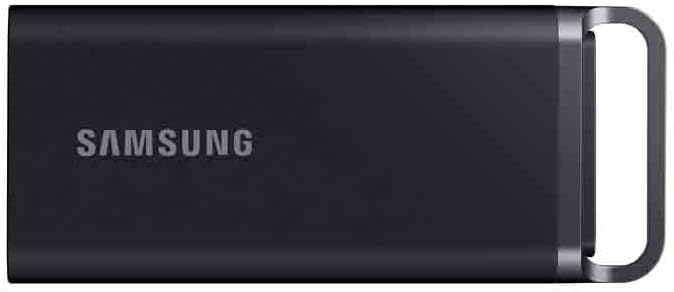 Samsung Portable SSD T5 EVO, 2 TB, USB 3.2 Gen. 1, 460 MB/s read, 460 MB/s write, External hard drive for Mac, PC, Android, Smart TVs and game consoles, Incl. USB-C cable, MU-PH2T0S/EU