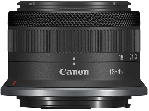 Canon RF-S 18-45mm F4.5-6.3 IS STM Lens, Black