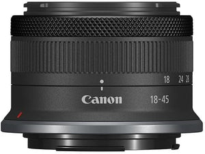 Canon RF-S 18-45mm F4.5-6.3 IS STM Lens, Black