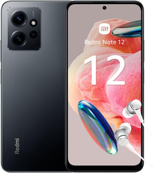Xiaomi Redmi Note 12 Smartphone, 4+128GB, Onyx Grey(UK Version + 2 Years Warranty)