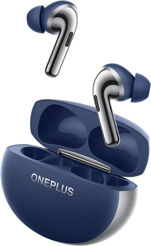 OnePlus Buds Pro 3 Wireless Earbuds, Dual Drivers in-Ear Buds, Dual DACs, Dynaudio EQs, Up to 50dB Adaptive Noise Cancellation, Up to 43Hrs Battery (Sapphire Blue)