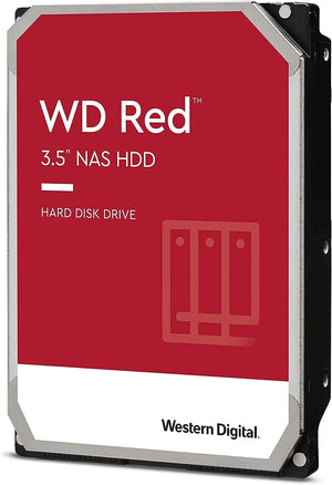 WD Red 6TB NAS 3.5" Internal Hard Drive - 5400 RPM Class, SATA 6 Gb/s, SMR, 256MB Cache