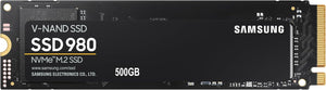 Samsung 980 1 TB PCIe 3.0 (up to 3.500 MB/s) NVMe M.2 Internal Solid State Drive (SSD) (MZ-V8V1T0BW)