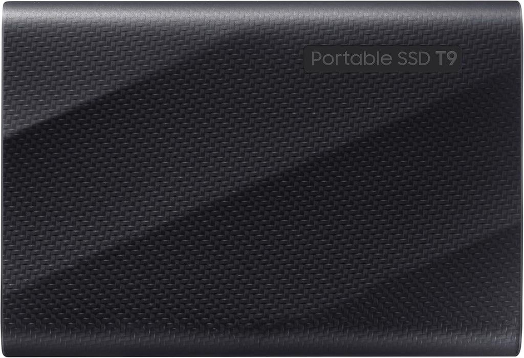 Samsung T9 Portable SSD 1TB, Up to 2,000MB/s, USB 3.2 Gen 2x2 External Solid State Drive, Up to 3 m drop resistant, for Creative professionals, YouTubers, Content creators, Mac compatible, MU-PG1T0B