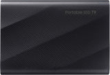 Samsung T9 Portable SSD 1TB, Up to 2,000MB/s, USB 3.2 Gen 2x2 External Solid State Drive, Up to 3 m drop resistant, for Creative professionals, YouTubers, Content creators, Mac compatible, MU-PG1T0B