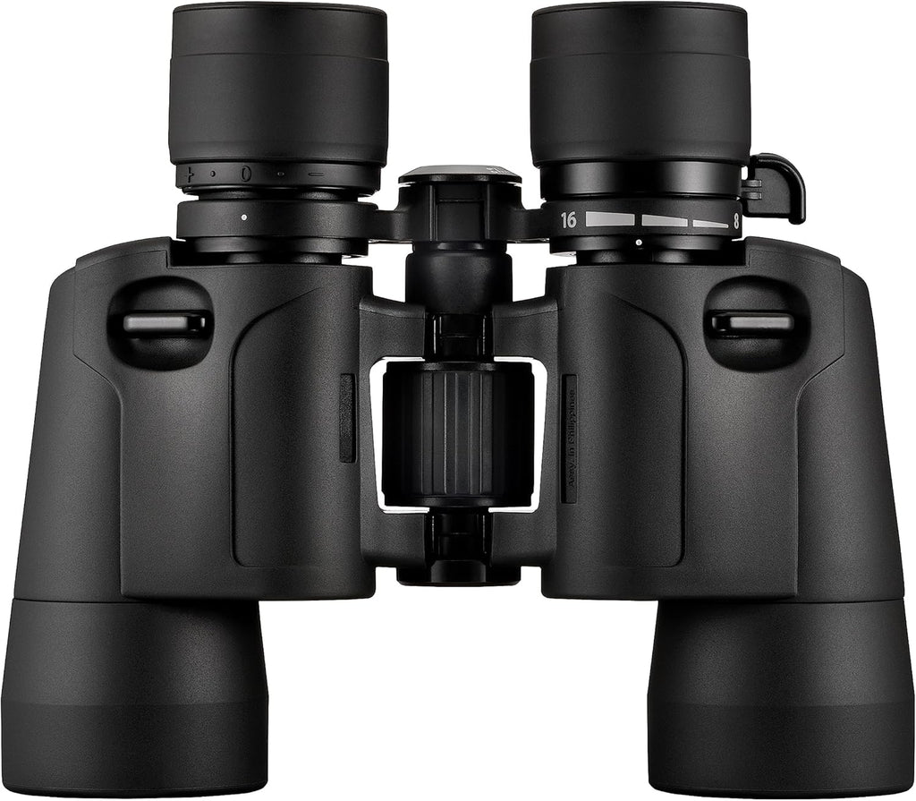 Olympus Binocular 8-16x40 S - Ideal for Nature Observation, Wildlife, Birdwatching, Sports, Concerts , Black