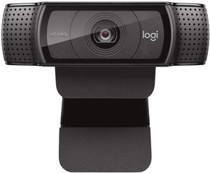 Logitech C920e / C920 HD Webcam, Black (No Tripod)
