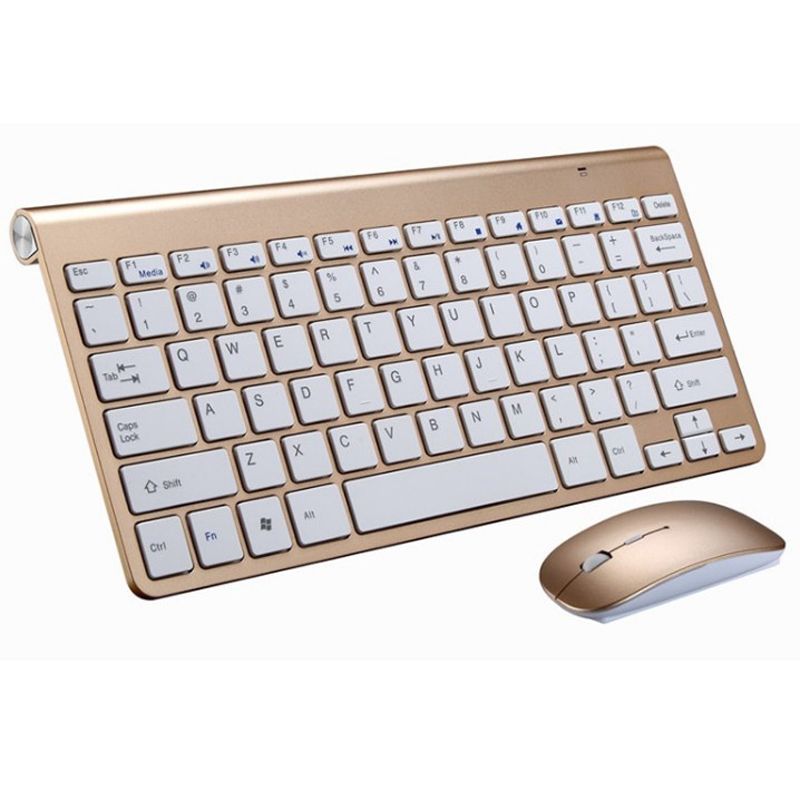 Wireless Keyboard and Mouse Protable Mini Keyboard Mouse