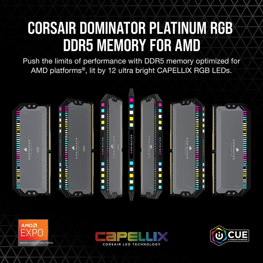 Corsair DOMINATOR PLATINUM RGB DDR5 32GB (2x16GB) 5600MHz