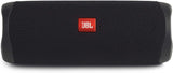 JBL Flip 5 Portable Bluetooth Speaker- Midnight Black