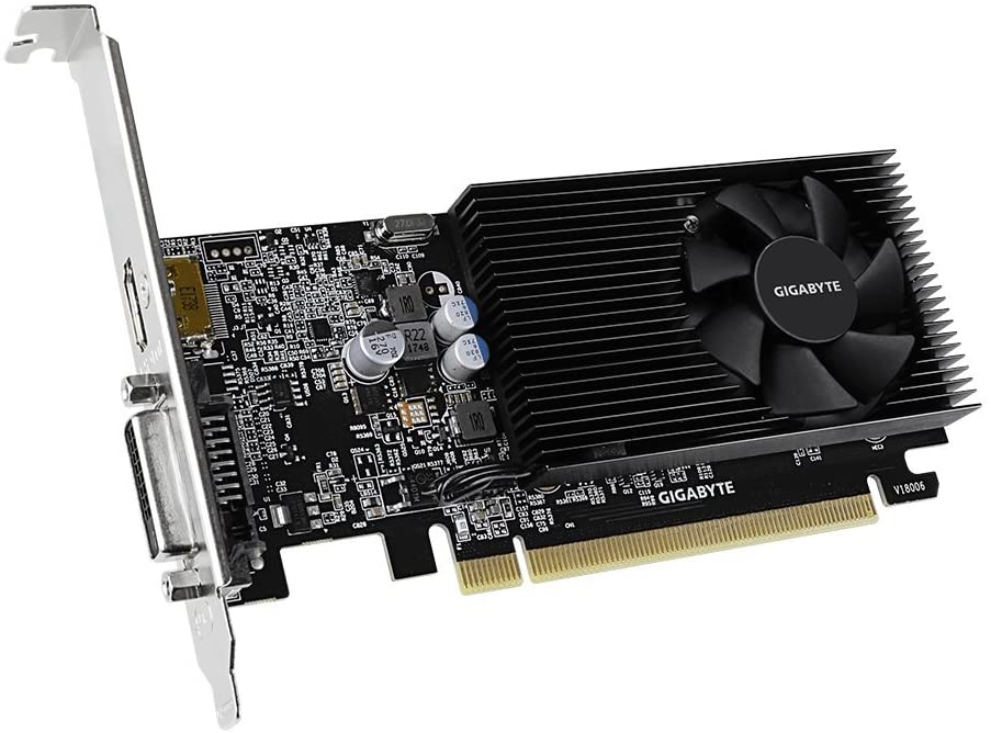 Gigabyte GV-N1030D4-2GL GeForce GT 1030 Low Profile D4 2G Computer Graphics Card