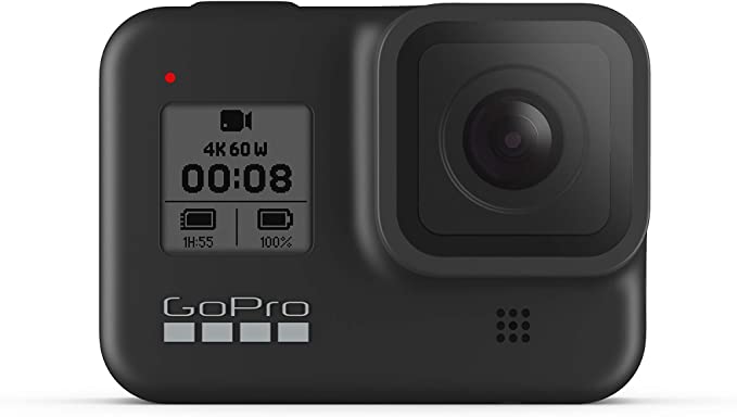 GoPro HERO8 Black - Waterproof 4K Digital Action Camera with Hypersmooth Stabilisation, Touch Screen and Voice Control