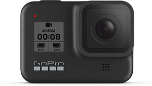 GoPro HERO8 Black - Waterproof 4K Digital Action Camera with Hypersmooth Stabilisation, Touch Screen and Voice Control