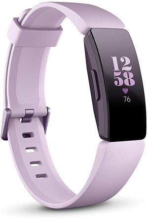 Fitbit Inspire HR Health & Fitness Tracker, Lilac