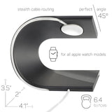 Durable Aluminum Alloy Charging Holder Stand Dock Station for Watch iWatch Wearable Devices Smart Accessories