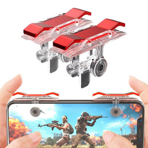 E9 1 Pair Mobile Phone L 1 R1 Fire Button Aim Gaming Trigger Shooters for PUBG Suitable For All Kinds Of Phones