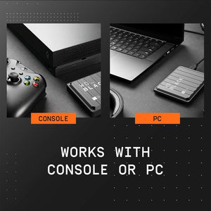 WD_BLACK 4TB P10 Game Drive,Compatible with Playstation, Xbox, PC, & Mac