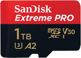 SanDisk 1TB Extreme PRO microSDXC card + RescuePro Deluxe - SDSQXCD-1T00-GN6MA