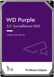 Western Digital 1TB WD Purple Surveillance Internal Hard Drive HDD SATA 6 Gb/s, 64 MB Cache