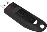 SanDisk 256GB Ultra USB 3.0 Flash Drive, Speed Up to 130 mb/s