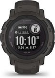 Garmin Instinct 2 Solar Rugged GPS Smartwatch, Graphite