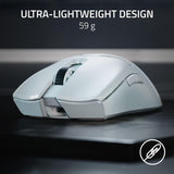 Razer Viper V2 Pro – Ultra-lightweight Wireless Esports Gaming Mouse (30K DPI Optical Sensor, HyperSpeed Wireless Technology,5 DPI Options) White