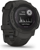 Garmin Instinct 2 Solar Rugged GPS Smartwatch, Graphite