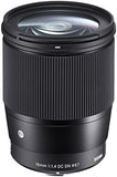 Sigma 16mm f1.4 DC DN Contemporary Lens - Sony E Mount