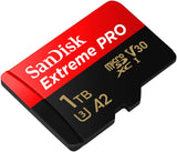 SanDisk 1TB Extreme PRO microSDXC card + RescuePro Deluxe - SDSQXCD-1T00-GN6MA