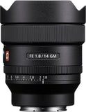 Sony SEL14F18GM | Full Frame FE 14mm F1.8 GM - Premium G Master Series Prime Lens