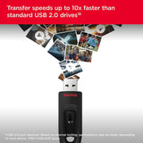 SanDisk 256GB Ultra USB 3.0 Flash Drive, Speed Up to 130 mb/s