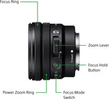 Sony E PZ 10-20 mm F4 G | APS-C Powerzoom Lens (SELP1020G)