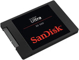 SanDisk Ultra 3D SSD 2TB up to 560MB/s Read / up to 530MB/s Write , Black