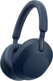 Sony WH-1000XM5 Noise Cancelling Wireless Headphones - 30 hours battery life - Around-ear style - Optimised for Alexa and the Google Assistant - with built-in mic for phone calls - Midnight Blue