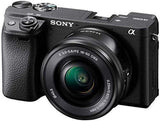 Sony Alpha 6400 APS-C Mirrorless Camera with 16-50 mm f/3.5-5.6 Power Zoom Lens