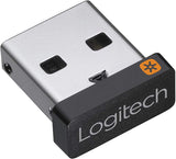 Logitech USB Unifying Receiver, Black