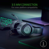 Razer Kraken X Ultralight Gaming Headset Black