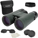 Celestron 71332 Nature DX 8x42 BaK-4 Prism Binoculars, Green