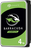 Seagate BarraCuda 4 TB Internal Hard Drive HDD – 3.5 Inch SATA 6 Gbs 5400 RPM 256 MB Cache for Computer Desktop PC Laptop (ST4000DM004)