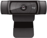 Logitech C920e / C920 HD Webcam, Black (No Tripod)