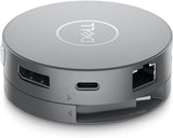 Dell DA310 Wired USB 3.2 Gen 2 (3.1 Gen 2) Type-C Silver