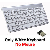 2.4G Wireless Keyboard and Mouse Protable Mini Keyboard Mouse Combo Set For Notebook Laptop Mac Desktop PC Computer Smart TV PS4