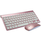 2.4G Wireless Keyboard and Mouse Protable Mini Keyboard Mouse Combo Set For Notebook Laptop Mac Desktop PC Computer Smart TV PS4