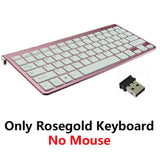 2.4G Wireless Keyboard and Mouse Protable Mini Keyboard Mouse Combo Set For Notebook Laptop Mac Desktop PC Computer Smart TV PS4