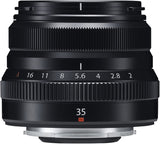 Fujifilm Fujinon XF35mmF2 R WR lens Black