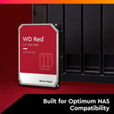 WD Red 4TB 3.5 Inch NAS Internal Hard Drive - 5400 RPM - WD40EFAX