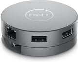 Dell DA310 Wired USB 3.2 Gen 2 (3.1 Gen 2) Type-C Silver